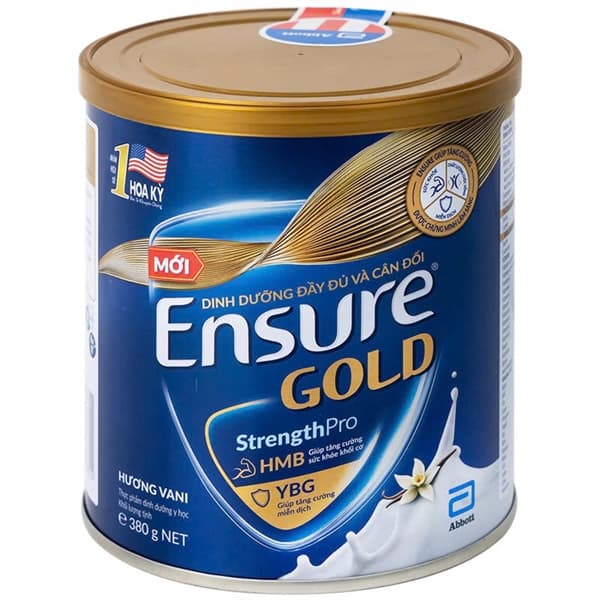 Sữa Bột Ensure Gold Hộp 380g Vani