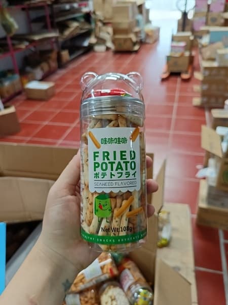 Khoai tây chiên giòn vị rong biển 108g