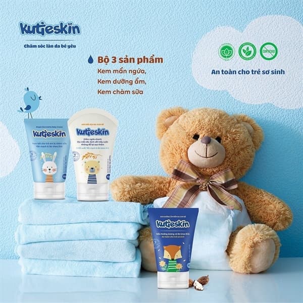 Kem trị chàm sữa Kutieskin 30g
