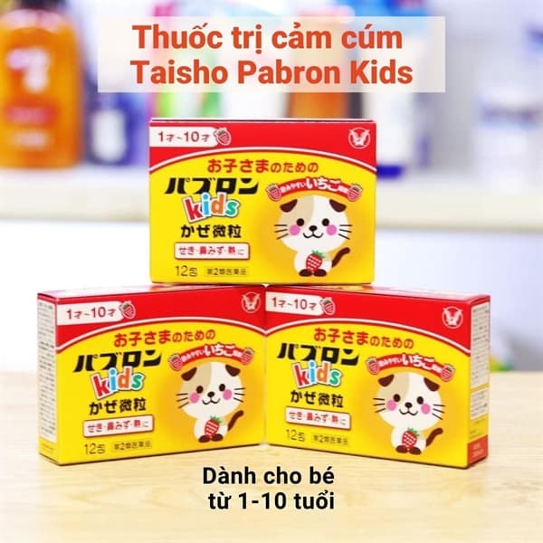 Trị cảm cúm Taisho 12g ( S kid chó mèo dạng bột )
