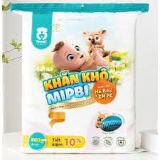 Khăn khô Mipbi dành cho mẹ bầu và em bé 900G