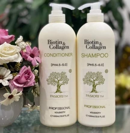 CẶP DẦU GỘI XẢ BIOTIN COLLAGEN TRẮNG TO 1000ML