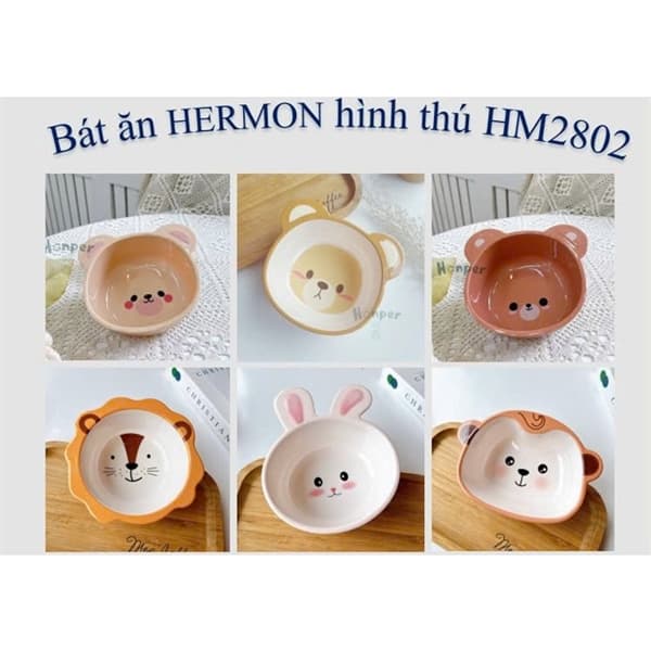 Honper - Bát HERMON HM2802 MIX HÌNH