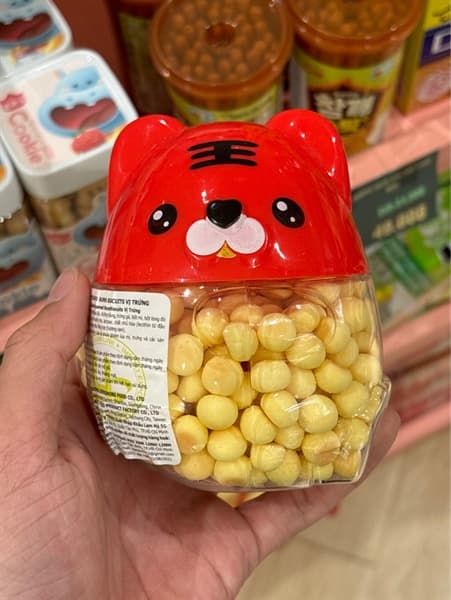 Bánh Steamed buns biscuits vị trứng (Hổ) 100g