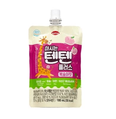 Hồng Sâm HAMI 100ml - Đào (10 tuýp/lốc)