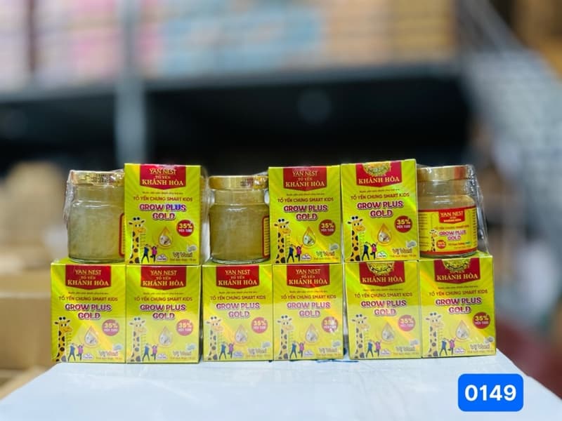 Tổ yến chưng Smart Kids - Hươu Vani Lốc 3 hộp tặng 1