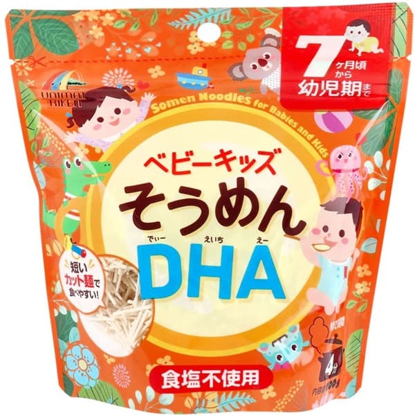 Mì somen bổ sung DHA cho bé từ 7m