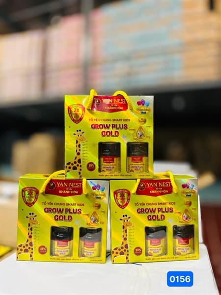 Tổ yến chưng Smart Kids - Hươu vani lốc 6 hộp