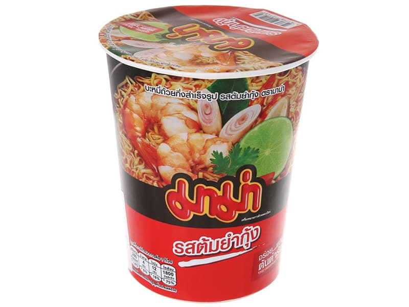 Mỳ Tôm Ly Tomyum Mama - Màu Đỏ - 60g