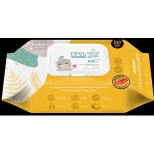 Khăn ướt cao cấp K-mom Hàn Quốc vân nổi có nắp (100c)