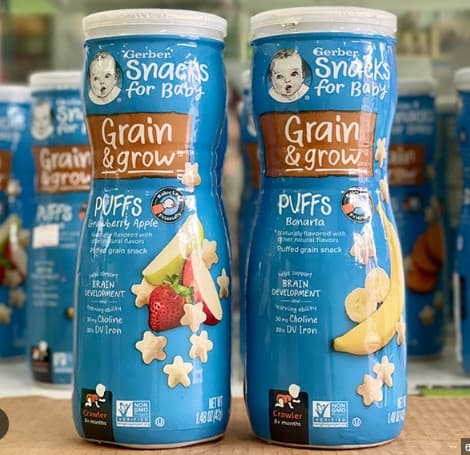 Bánh Gerber Cao 42g Đủ Vị (8h/lốc)