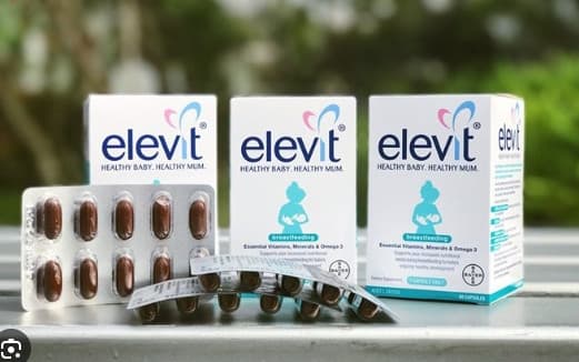 VIÊN UỐNG ELEVIT SAU SINH, HEALTHY MUM 60 VIÊN