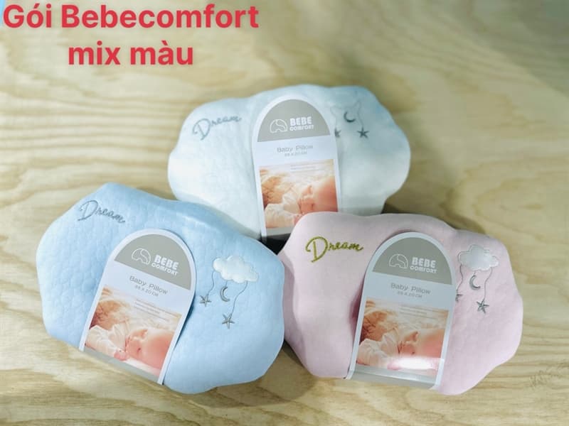 Gối Bebecomfor mix màu