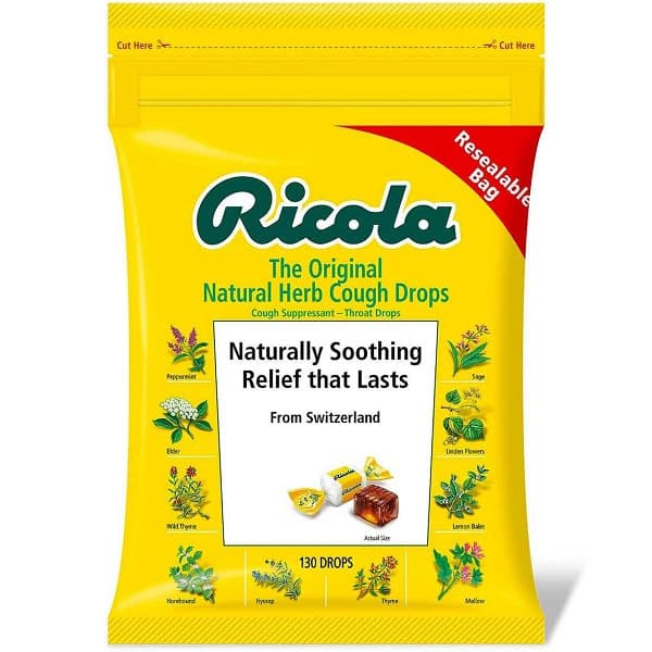 Kẹo ngậm ho Ricola dạng gói -75g