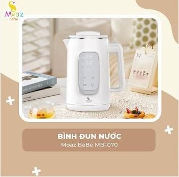 MOAZ - Ấm đun nước pha sữa MB-070