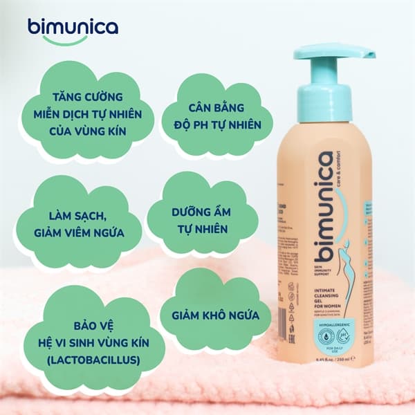 DDVS phụ nữ Bimunica 250ml