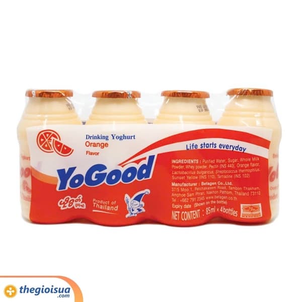 SỮA CHUA UỐNG YOGOOD VỊ CAM