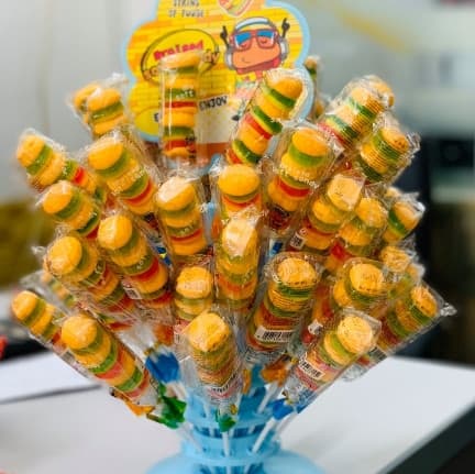 Kẹo dẻo Burger gummy 20g * 60 cây