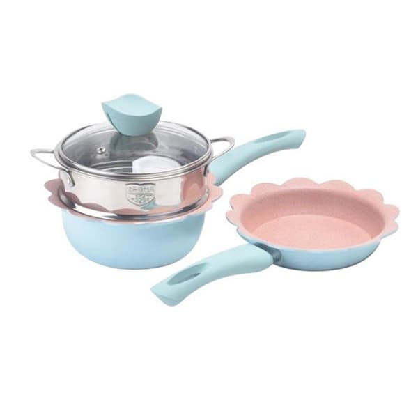 Nồi chảo đá hình hoa OKBY ST-40