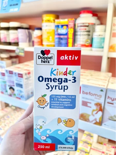 Siro Omega 3 Kinder Doppel Herz 250ml