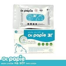 KHĂN LAU HẠ SỐT DR.PAPIE 3+