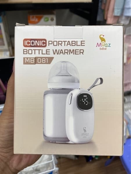 Túi ủ bình sữa Moaz tích điện MB081