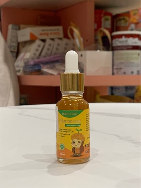 DẦU ĂM DẶM HAKUKID ÓC CHÓ 20ml
