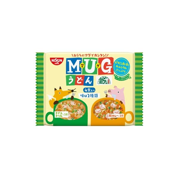 Mì Mug Nissin Xanh Nhật Bản Vị Thịt Heo