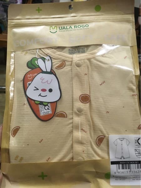 BODY CỘC HOẠ TIẾT UALAROGO 9-12M