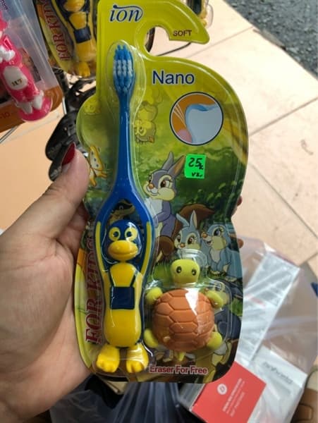 BÀN CHẢI ION - NANO FOR KIDS