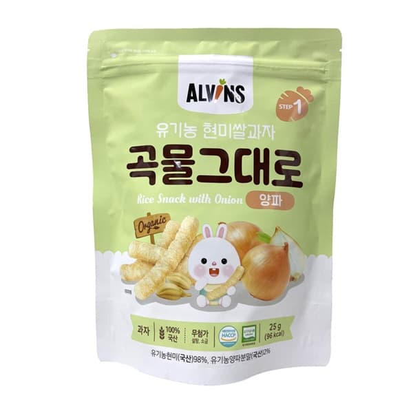 Bánh Que Alvin 25g - Hành Tây
