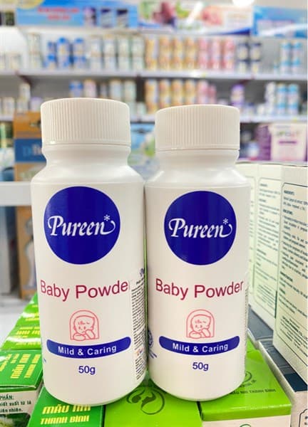 Phấn thơm PUREEN dịu nhẹ_Du lich Xanh 50g