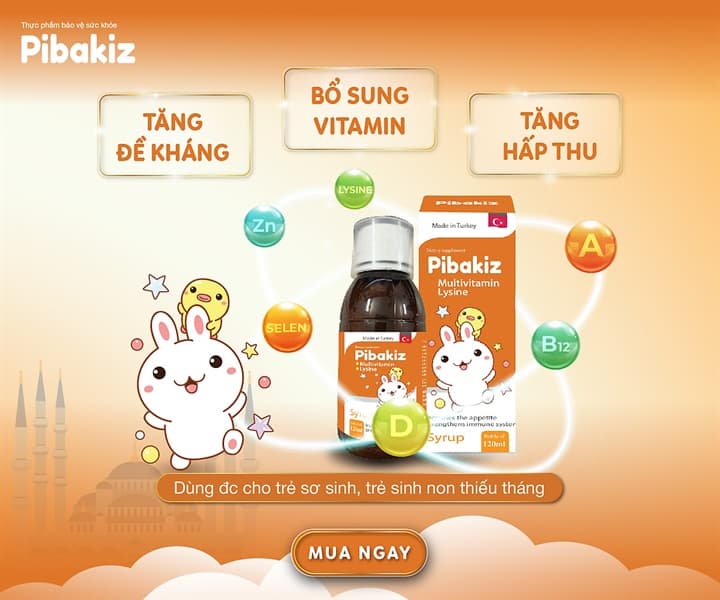 Multivitamin Tăng Đề Kháng Pibakiz