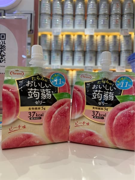 Thạch Trái Cây Tarami Vị Đào Dạng Túi 150gr