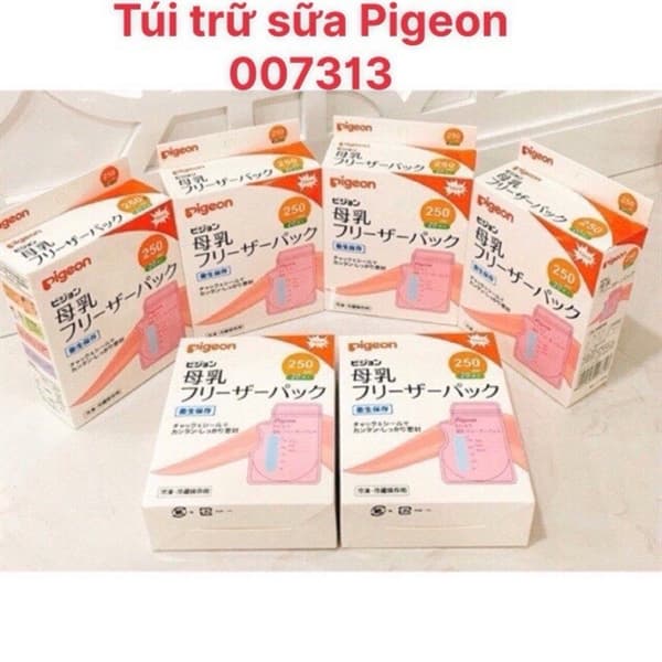 Túi trữ sữa pigeon 250ML