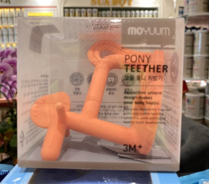 Cắn nướu Moyuum- Hươu 3m (Cam)