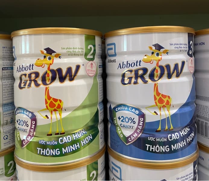Sữa bột Abbott Grow 2 900g (6-12m)