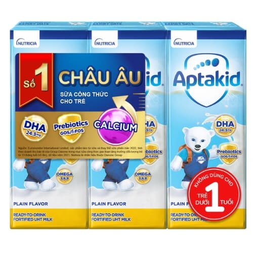 Sữa nước Aptakid cho bé 1 tuổi trở lên 180ml ( thái lan )