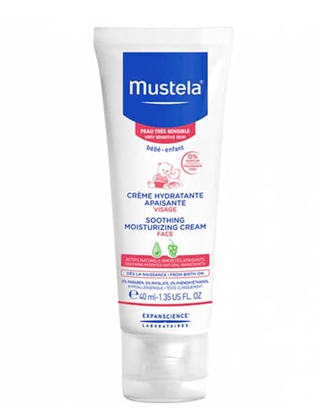 Kem Dưỡng Da Mặt Mustela Soothing 40ml (Da Nhạy Cảm)