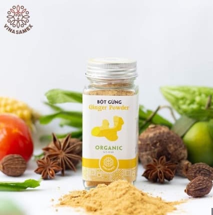 Bột gừng hữu cơ Vinasamex 40g