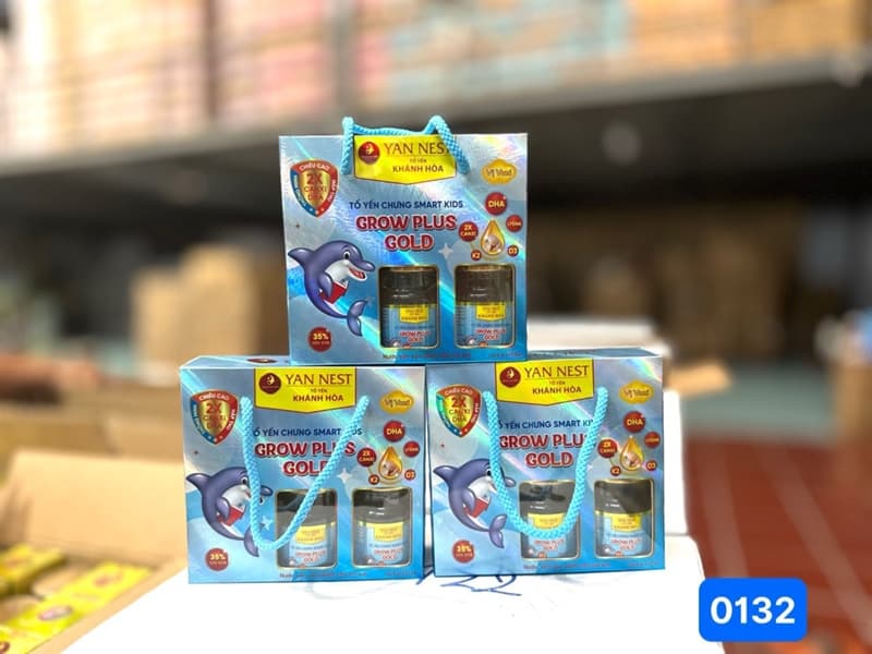 Tổ yến chưng Smart Kids - Cá heo vani
