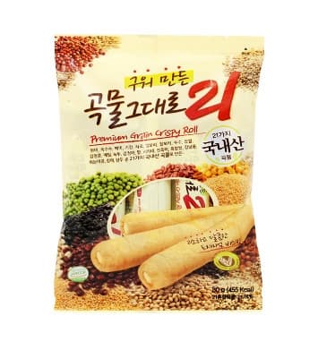 Bánh nướng cuộn giòn 21 loại 500g