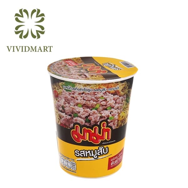 Mỳ Tôm Ly Tomyum Mama - Màu Vàng - 60g