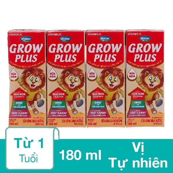 Sữa Nước VNM Dielac sữa non 180ML sư tử đỏ