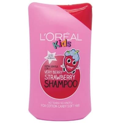 Dầu gội L'OREAL KID 2 IN1 - Dâu (hồng)