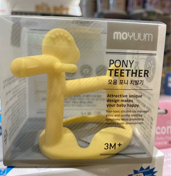 Cắn nướu Moyuum- Hươu 3m (Vàng)