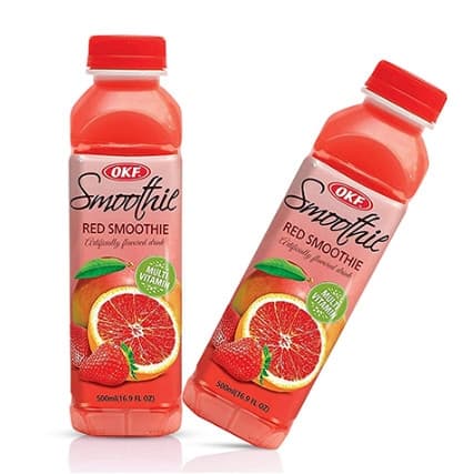 Nước smoothie Okf vị xoài , dâu , cam 500ml