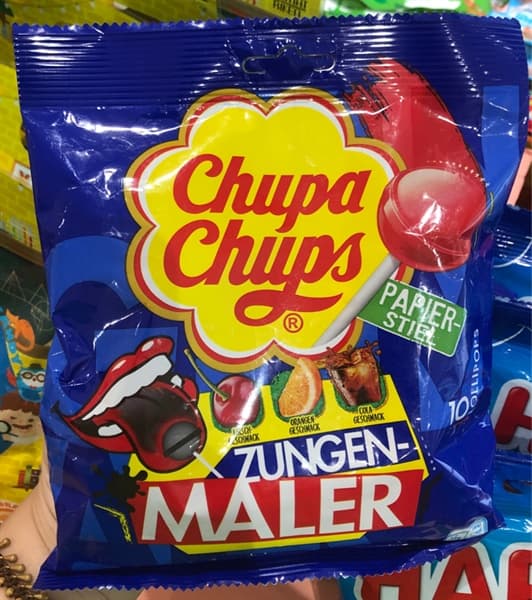 Kẹo mút Chupa Chups cherry, cola and orange 120g (12)