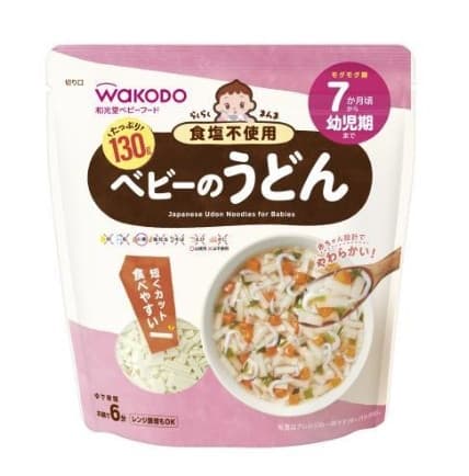 Mì Wakodo tách muối cho bé 7m+(130g)