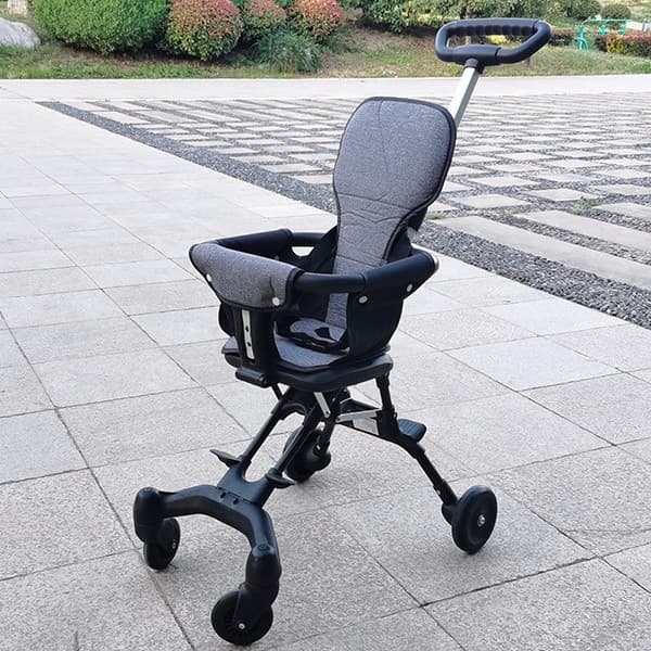 Xe đẩy 520 Đen đệm kiện 6 (19kg) không mái